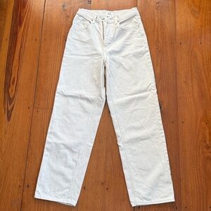 BDG cream color jeans size 28
